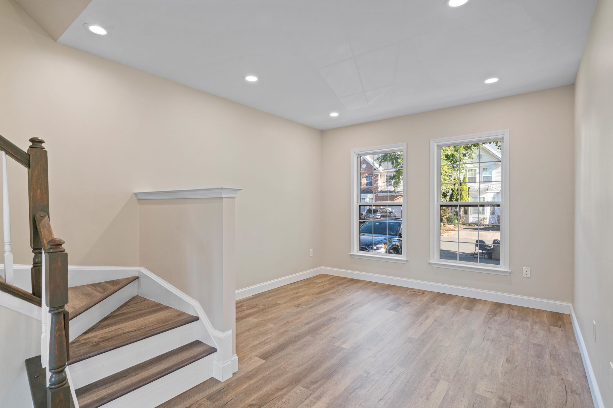 Upper Level — LVP Stair Landing and Room — JB Design and Renovations Dumfries VA