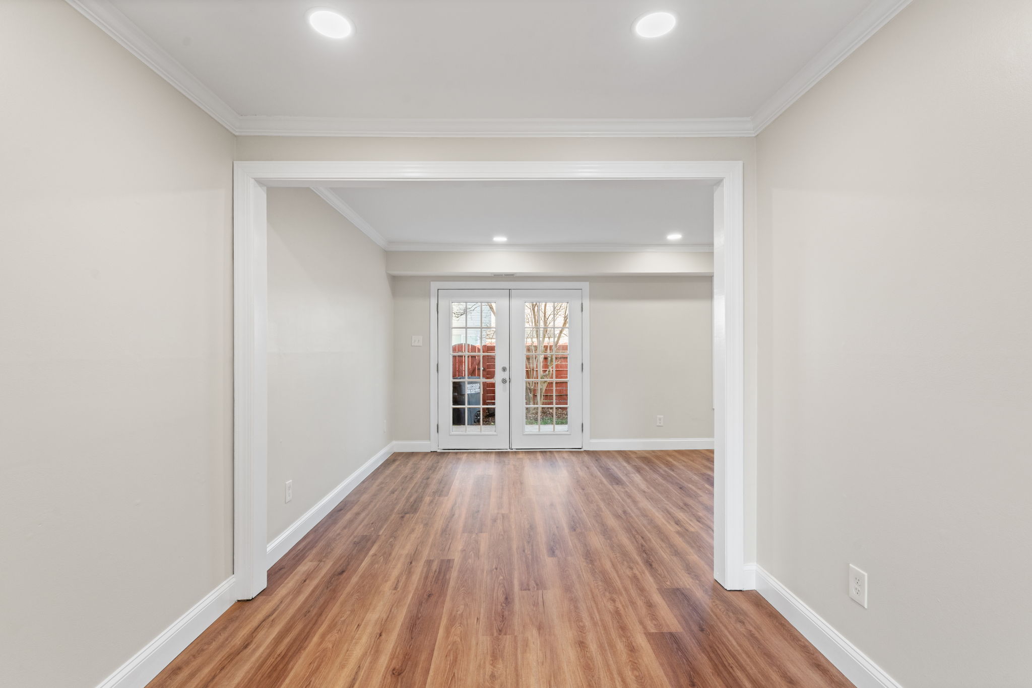 Living Room — French Doors — JB Design and Renovations Woodbridge VA