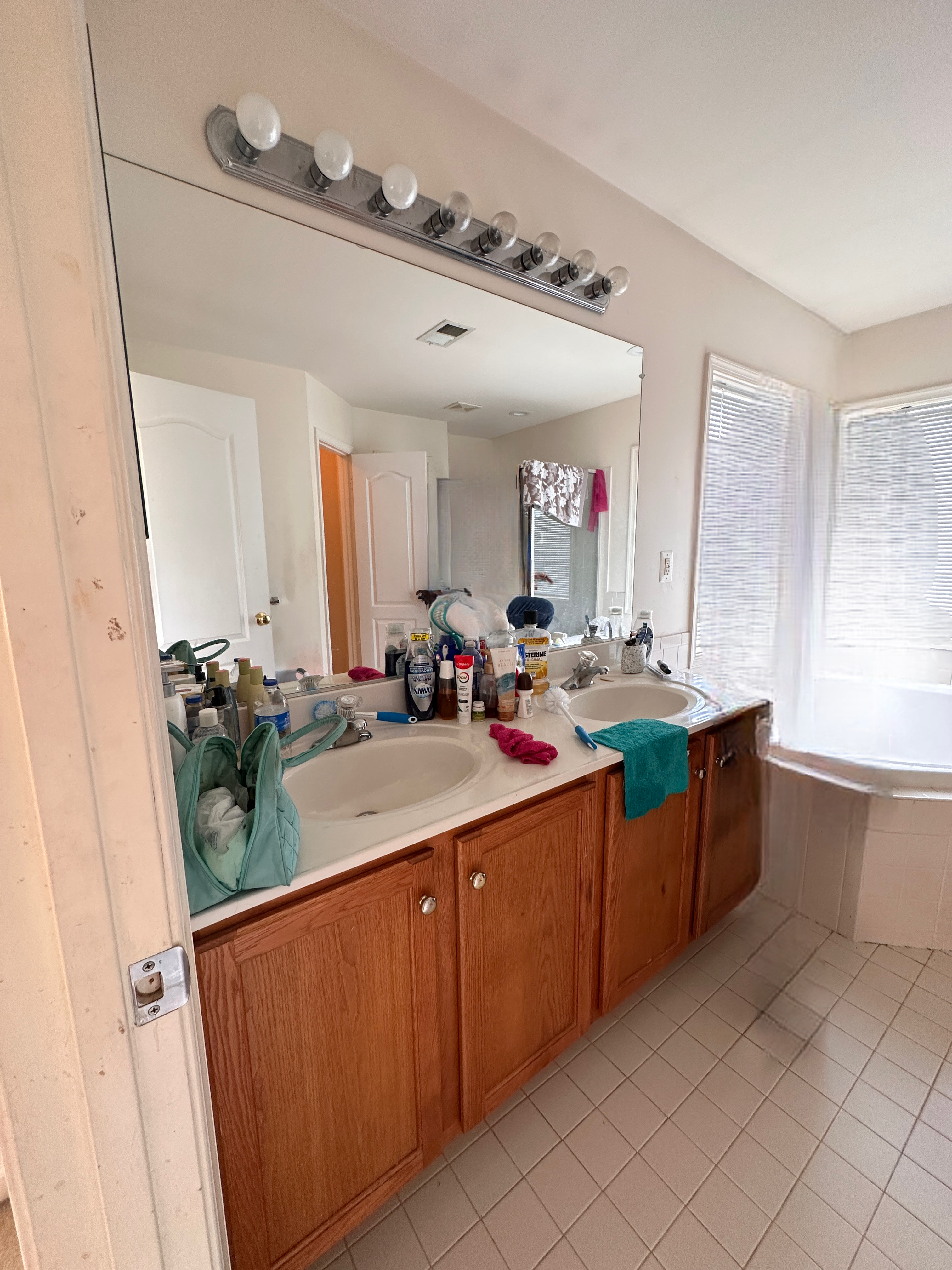 Primary Bathroom — Original Vanity — JB Design and Renovations Dumfries VA